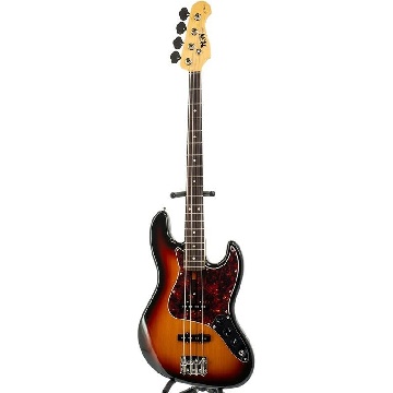 FGN Neo CLassic NJB100RAL-3TS - 3 Tone Sunburst c/astuccio