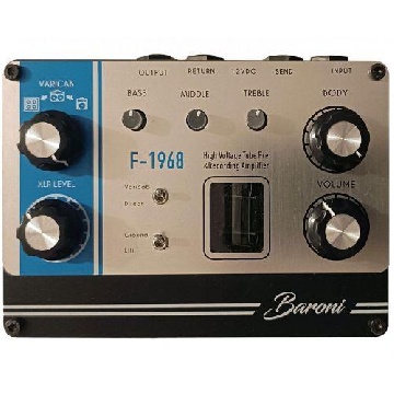 Foxgear BARONI F-1968 - Preamp valvolare per chitarra