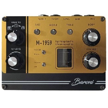 Foxgear Baroni M-1959 - Preamp Valvolare Per Chitarra - Chitarre Amplificatori - Rack