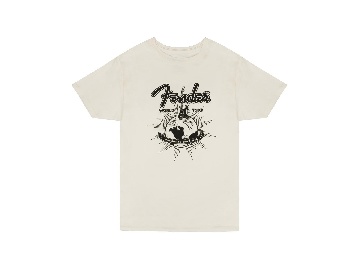 FENDER Fender World Tour T-Shirt, Vintage White, M - 9192822406