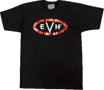 EVH EVH Logo T-Shirt, Black, M - 9122001406