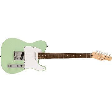 SQUIER FSR Squier Sonic Telecaster, Laurel Fingerboard, White Pickguard, Surf Green - 0373450557