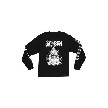 JACKSON Jackson Sharkrot L/S T-Shirt, Black, XXL - 2990326806