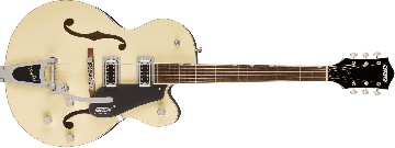 GRETSCH G5420T Electromatic Classic Hollow Body Single-Cut with Bigsby, Laurel Fingerboard, Two-Tone Vintage White/London Grey - 2506115572