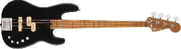 CHARVEL Pro-Mod San Dimas Bass PJ IV, Caramelized Maple Fingerboard, Satin Black - 2963068568