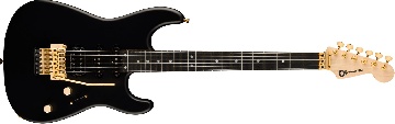 CHARVEL MJ San Dimas Style 1 HSS FR E, Ebony Fingerboard, Satin Black - 2925843568