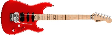 CHARVEL MJ San Dimas Style 1 HSS FR M, Maple Fingerboard, Metallic Red - 2925433552