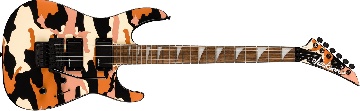 JACKSON X Series Soloist SLX DX Camo, Laurel Fingerboard, Butterscotch Camo - 2916942598