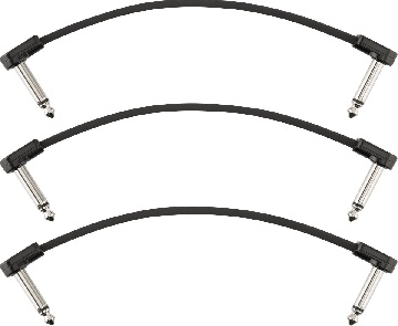 FENDER Blockchain 6 Patch Cable, 3-pack, Angle/Angle - 0990825008