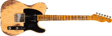 FENDER 1954 Telecaster Super Heavy Relic, 1-Piece Rift Sawn Maple Neck Fingerboard, Super Faded Aged Nocaster Blonde - 9236091071