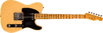 FENDER 1954 Telecaster Journeyman Relic, 1-Piece Rift Sawn Maple Neck Fingerboard, Aged Nocaster Blonde - 9236091068