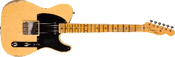 FENDER 1954 Telecaster Relic, 1-Piece Rift Sawn Maple Neck Fingerboard, Aged Nocaster Blonde - 9236091069