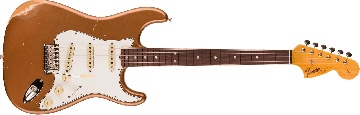 FENDER 1967 Stratocaster Relic with Closet Classic Hardware, 3A Rosewood Fingerboard, Aged Firemist Gold - 9236091098