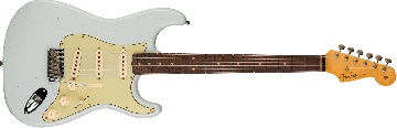 FENDER 1959 Stratocaster Journeyman Relic, 3A Rosewood Fingerboard, Super Faded Aged Sonic Blue - 9236091089