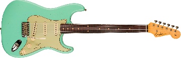 FENDER 1959 Stratocaster Journeyman Relic, 3A Rosewood Fingerboard, Faded Aged Sea Foam Green - 9236091090