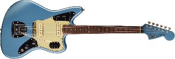 FENDER 1964 Jaguar Journeyman Relic, 3A Rosewood Fingerboard, Faded Aged Lake Placid Blue - 9236091104