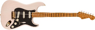 Fender American Custom Stratocaster Nos, 1-piece Roasted 2a Birdseye Maple Neck Fingerboard, Aged White Blonde - 9236091132 - Chitarre Chitarre - Elettriche