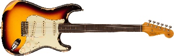 FENDER Limited Edition 1964 L-Series Stratocaster Heavy Relic, 3A Rosewood Fingerboard, 3-Color Sunburst - 9236091050