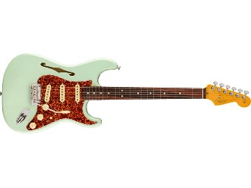 FENDER American Professional II Stratocaster Thinline, Rosewood Fingerboard, Transparent Surf Green - 0171010735