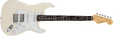 FENDER 2024 Collection, Made in Japan Hybrid II Stratocaster HSS, Rosewood Fingerboard, Olympic Pearl - 5661200323