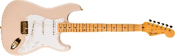 FENDER Limited Edition 1954 Hardtail Stratocaster DLX Closet Classic, 1-Piece Quartersawn Maple Neck Fingerboard, Super/Super Faded Aged Shell Pink - 9236091160