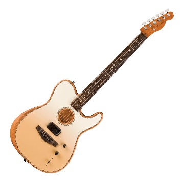 FENDER FINNEAS Signature Acoustasonic Player Telecaster with Bag, Rosewood Fingerboard, Cappuccino Fade - 0971713116