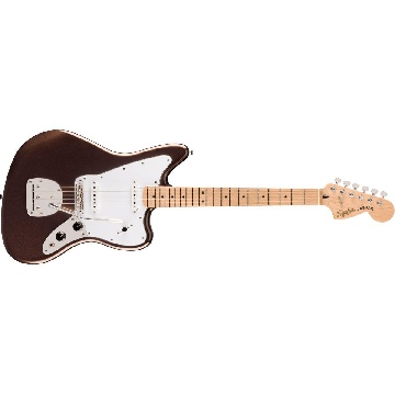 SQUIER Affinity Series Jaguar, Maple Fingerboard, White Pickguard, Mystic Metallic Brown - 0378402594