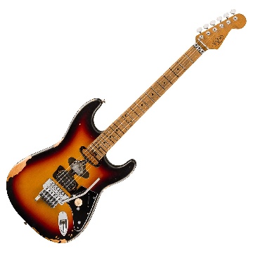 EVH EVH Limited Edition Frankenstein Relic Series, Maple Fingerboard, Vintage Sunburst - 5108005520