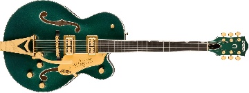 GRETSCH Nashville Hollow Body with String-Thru Bigsby and Gold Hardware, Ebony Fingerboard, Cadillac Green - 2401309846