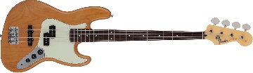 FENDER 2024 Collection Made in Japan Hybrid II Jazz Bass PJ, Rosewood Fingerboard, Vintage Natural - 5662400307