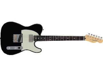 FENDER 2024 Collection Made in Japan Hybrid II Telecaster SH, Rosewood Fingerboard, Black - 5660300306