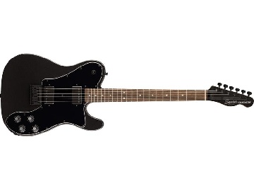 SQUIER FSR Affinity Series Telecaster Deluxe, Laurel Fingerboard, Black Pickguard, Black Hardware, Matching Headstock, Metallic Black - 0378251965