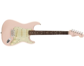 FENDER Limited Edition American Professional II Stratocaster, Rosewood Fingerboard, Shell Pink - 0173900756