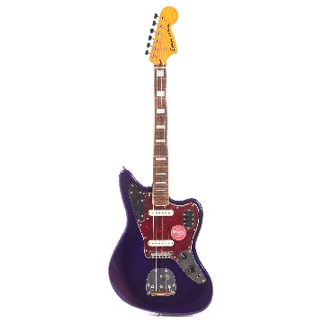 SQUIER FSR Classic Vibe 70s Jaguar, Laurel Fingerboard, Tortoiseshell Pickguard, Purple Metallic - 0374090577