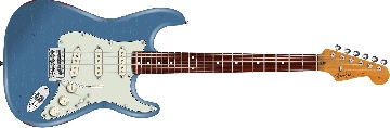 FENDER Limited Edition Road Worn 60s Stratocaster, Rosewood Fingerboard, Lake Placid Blue - 0144070302