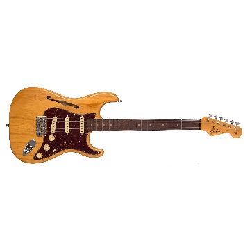 FENDER Postmodern Stratocaster Journeyman Relic with Closet Classic Hardware, 3A Rosewood Fingerboard, Aged Natural - 9236091123