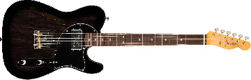 FENDER Custom Shop Postmodern Telecaster DLX Closet Classic, Ebony Transparent - 9235700250
