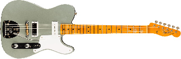 FENDER Custom Shop Limited Edition Ocelot Telecaster Journeyman Relic, Super Aged Firemist Silver - 9235700202