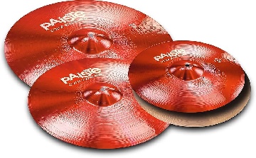 PAISTE 000192MSTD - Paiste 900 CS Red - Medium Set Standard - HH14+CC16+RR20