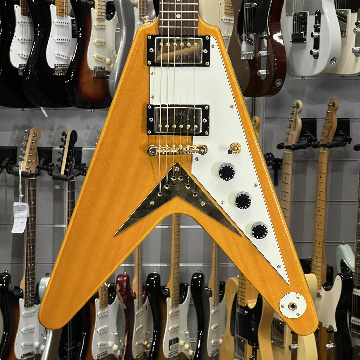 EPIPHONE FLYING V KORINA WITH ORIGINAL CASE