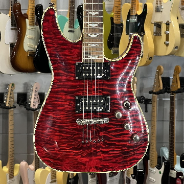 SCHECTER OMEN EXTREME BLACK CHERRY