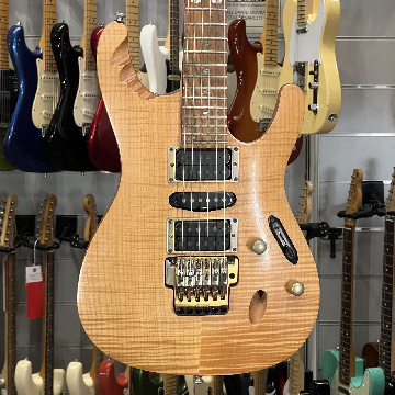IBANEZ EGEN 8 NATURAL HERMAN LI SIGNATURE + IBANEZ HARDCASE