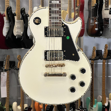 EPIPHONE LES PAUL CUSTOM ALPINE WHITE