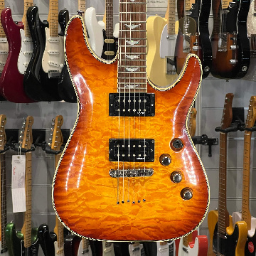 SCHECTER OMEN EXTREME HARDTAIL SUNBURST