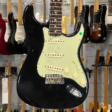 Fender Custom Shop Stratocaster 1963 Journeyman Relic Aged Black Full Rosewood Neck 2023 - Chitarre Chitarre - Elettriche