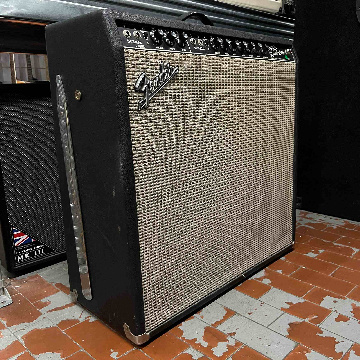 FENDER 1967 SUPER REVERB BLACKFACE WITH COVER TRUE VINTAGE