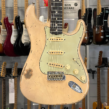 FENDER CUSTOM SHOP 1959 STRATOCASTER JASON SMITH MASTERBUILT  AGED VINTAGE BLONDE