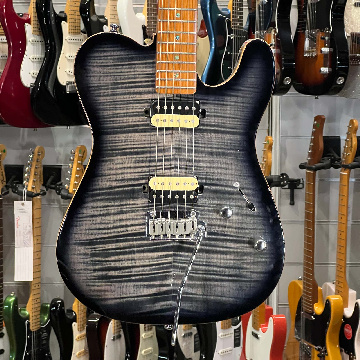 SIRE T7 TELECASTER FM TRANS BLACK FLAMED TOP