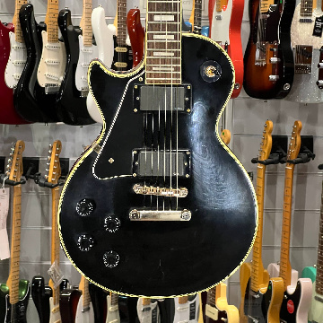 Epiphone Custom Les Paul Left Black Emg - Chitarre Chitarre - Elettriche